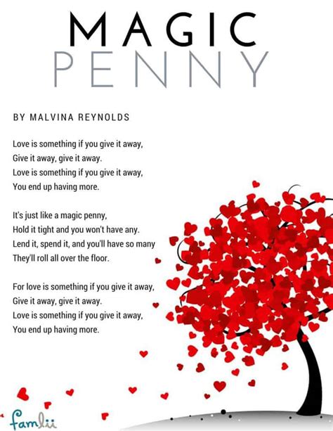 Magic penny lyrics